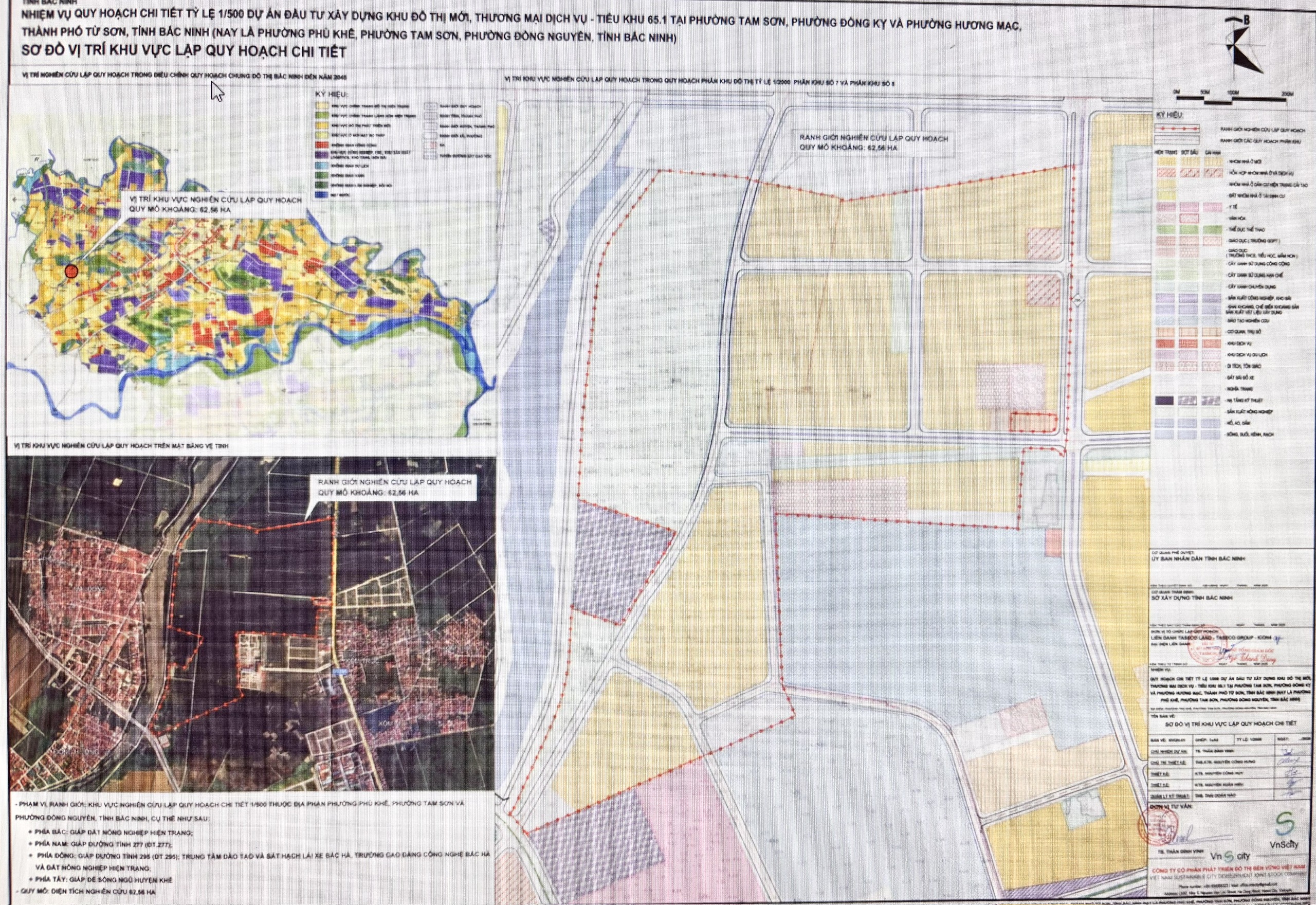 Tam Sơn thu hồi đất